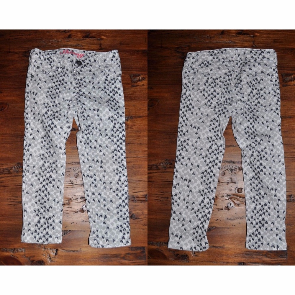 CRAZY 8 Savanna Sparkle Girl's Outfit Top+Jeans S - Picture 6 of 7